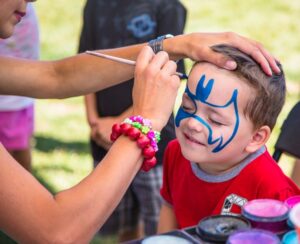 Face painting - Banya Family Fun Day