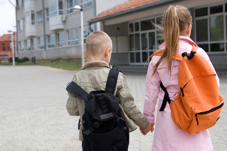 Anxious children going back to school