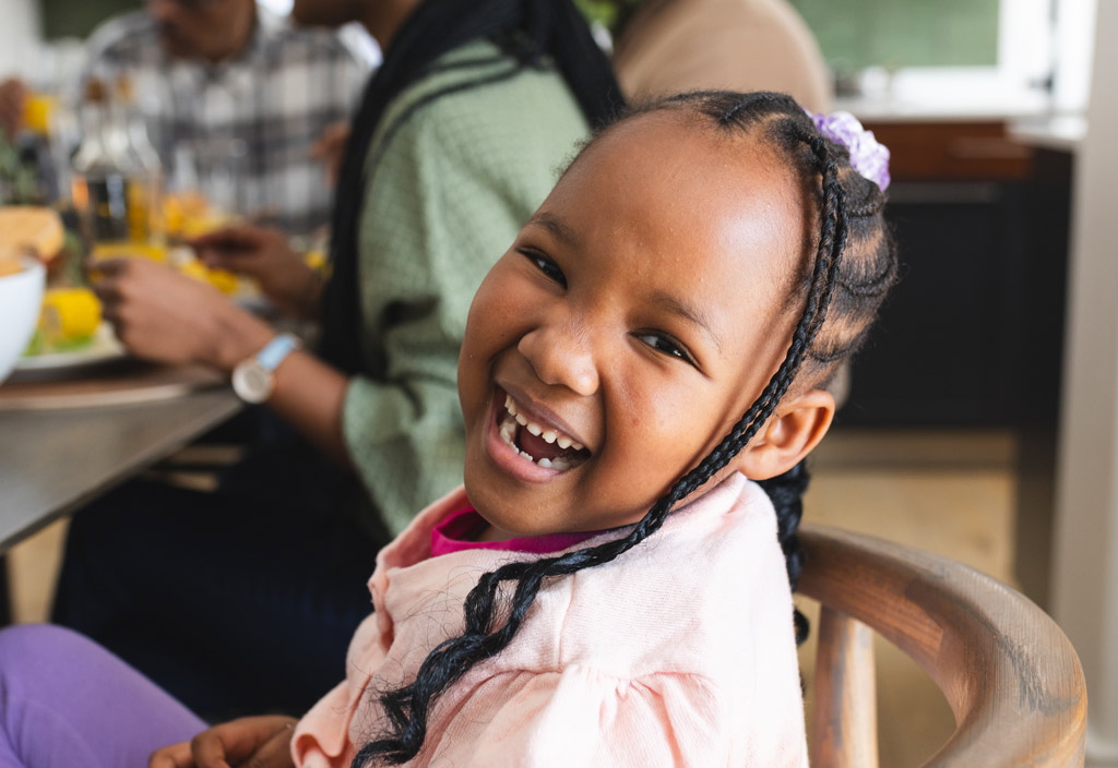 Young girl in foster care - with examples of Fostering allowances